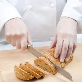 Tronex- Vinyl Disposable Gloves, Powder-Free, Latex Free, Food Safe, White, X-Large,Tronex 8973-35 (Case of 1000)