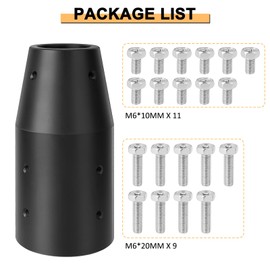 ELECTRAPICK Starlink Pipe Adapter,Starlink pole mount,Designed for Starlink V2 pipe adaptor,TV Masts & Satellite Masts,Suitable for Mast Reducer Joint 2.5“ Pipe Adapter & Starlink connections