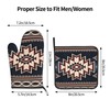 Oven Mitt and Pot Holders Sets - Boho Kitchen Mitts