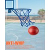 XXXYYY Mini Basketball Net Replacement 8 Loop [2 Pack], Vibrant