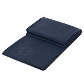 Manduka eQua Mat Towel (L), Yoga Goods, Genuine Japan Product, Midnight