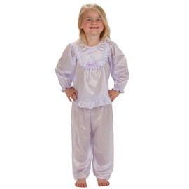 Laura Dare Baby Girls Lilac Long Sleeve Traditional PJ Set, 09m