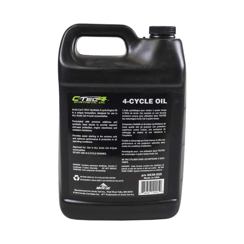 Arctic Cat S/M Synthetic C-Tech 1 Gallon 6639-525