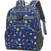 FlowFly Kids Backpack for Toddler Boys Girls, Simple Lightweight Bookbag