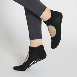 Pilates Yoga Socks, Non-slip Professional Women's Five-Finger Socks 35-39/Lotus Pink 20ea