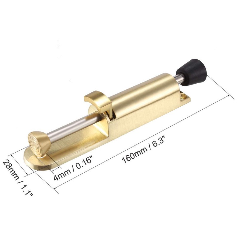 uxcell Kickdown Door Stopper Spring Loaded Foot Pedal Door Stops