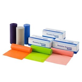 Sanctband 2 LEVEL 1And 2 Light Resistance exercise Band 6 Yard Upper Body Physical Therapy