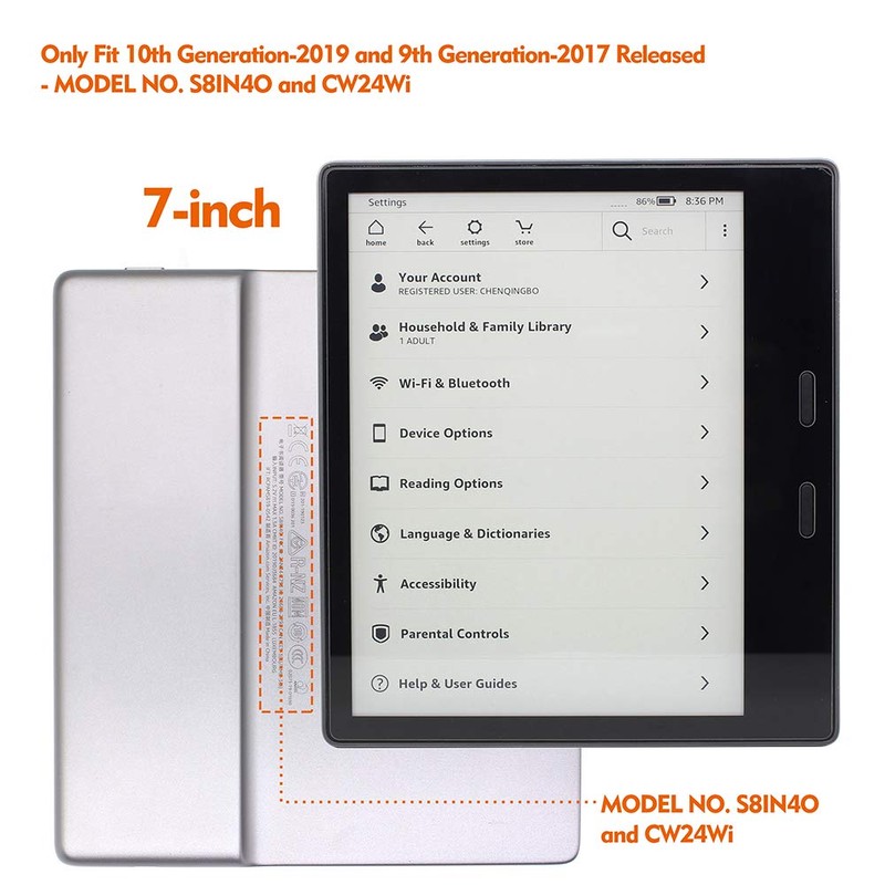 E-Reader Case for 10th Generation 2019 and 9th Generation 2017