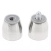 First4spares Shower Door Handle Knob - Elegant Tapered Design (Satin
