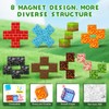 AYIQUTY Magnetic Building Blocks for Kids, 208PCS Magnetic Cube Set,