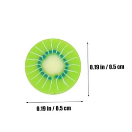 Baluue 5bags Fruit Design Polymer Nail Art Patches Easy to Use Fingernail Decorations for Nail Salon Supplies for Parties