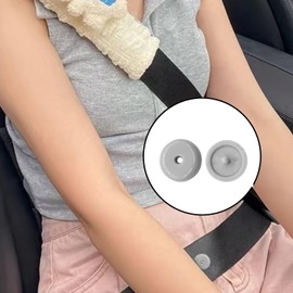 RAMTRIO 20 Pairs of Strap Button, Universal Seat Belt Stopper Set, Non-Slip Seat Belt Fastening Aid, Robust and Durable Belt Buckle Holder, Seat Belt Rivets for Many Car Belts, multicoloured