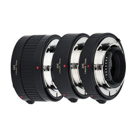 JJC AF Macro Extension Ring Set 12 mm 20 mm 36 mm for Nikon F Mount D850 D780 D750 D3500 D5600 D7500 D5500 D810 DSLR Cameras Extension Ring Set