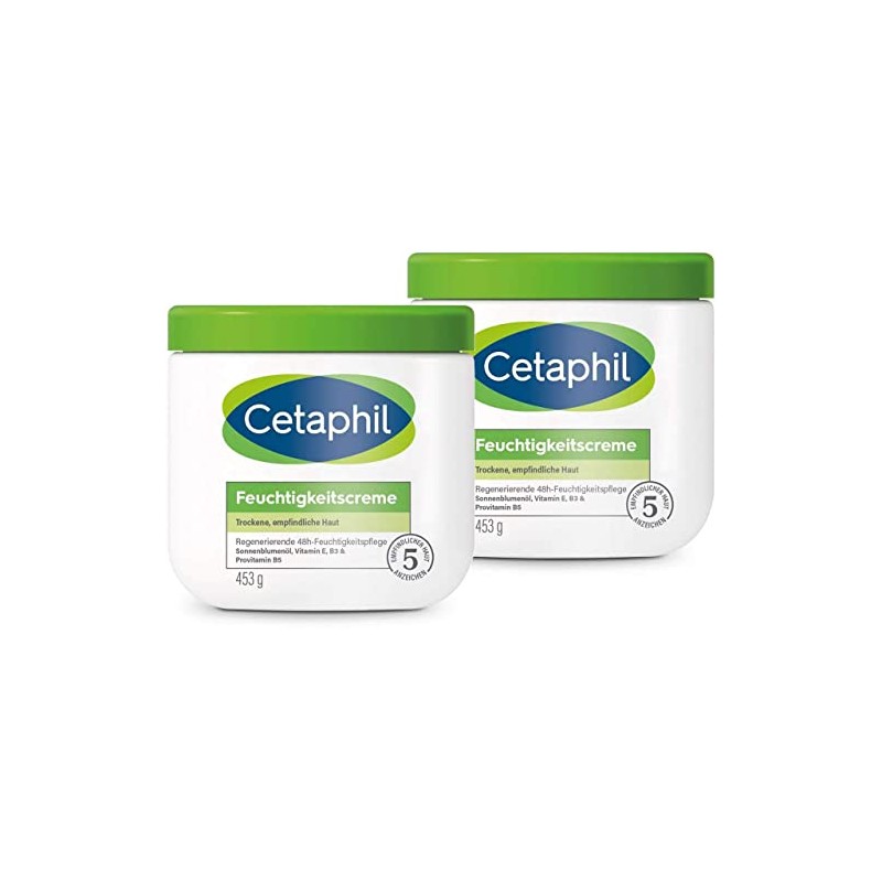 Cetaphil Moisturising Cream 2 x 453 g