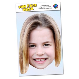 Party People 1 x Princess Charlotte - Celebrity Face Mask - Ready To Wear - Princess Charlotte