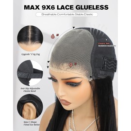 Afro Kinky Curly Burgundy Highlight Glueless Human Hair Wig,9x6 Wear and Go Pre Cut Lace Wig for Black Women,P1B/99J Highlight Color Effortless Style Pre Plucked Natural Hairline 18 Inch