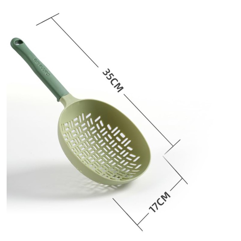Scoop Plus Colander, Spoon Drainer/Strainer, Scoop, Drain and Serve, Dishwasher