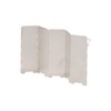 Takeda Corporation WS21-5P [Windproof/Windproof Board/Camping/Folding] Silver 15.7 x 9.4 x