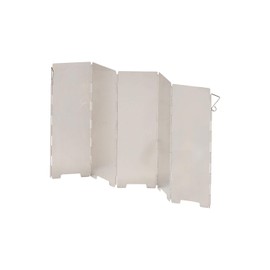 Takeda Corporation WS21-5P [Windproof/Windproof Board/Camping/Folding] Silver 15.7 x 9.4 x 0.04 inches (39.8 x 24 x 0.1 cm) Windscreen 5-Sheet Board