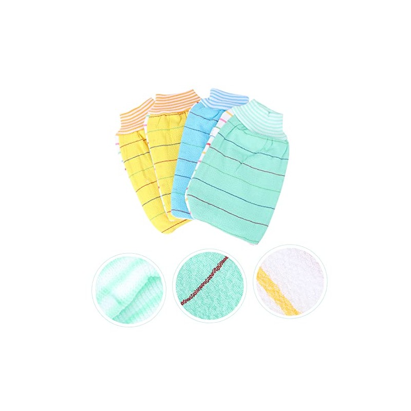 Toallas Baño Exfoliantes Guantes Ducha Limpiar Muerta Duradero
