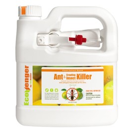 EcoVenger Ant Killer & Crawling Insect Killer (Citrus Scent) 64 oz, Kills Fast in Minutes, Also Kills Spiders, Centipedes & More, Repels with Residual, Natural & Non-Toxic, Safe for Children & Pets