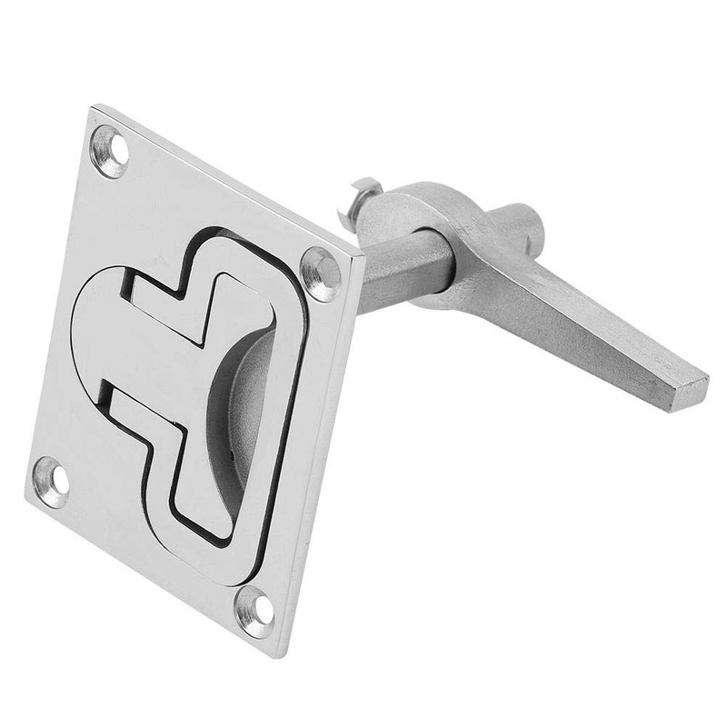 Boat Floor Lock, Stainless Steel Flush Mount Floor Lock Hatch