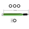 LAIBOREC Wacky Rigging Tool, Fishing Bait Rigs, Wacky Rig Ring