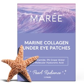 MAREE Violet Mist Eye Gels - Gentle Under Eye Care with Collagen and Grape Water