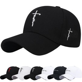 DURINM Baseball Cap Unisex Leisure Baseball Cap Men and Women Adjustable Cap with Visor Sun Protection for Outdoor Running Baseball Cap for Sports Casual Plain Sun Hat Hats Classic, 1 - Black, 58