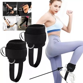 grilletes tobillo/grilletes gym/grilletes/grilletes para tobillo/agarres gym Par Grilletes Para Tobillo Con Talonera Gym Abductor Gluteo