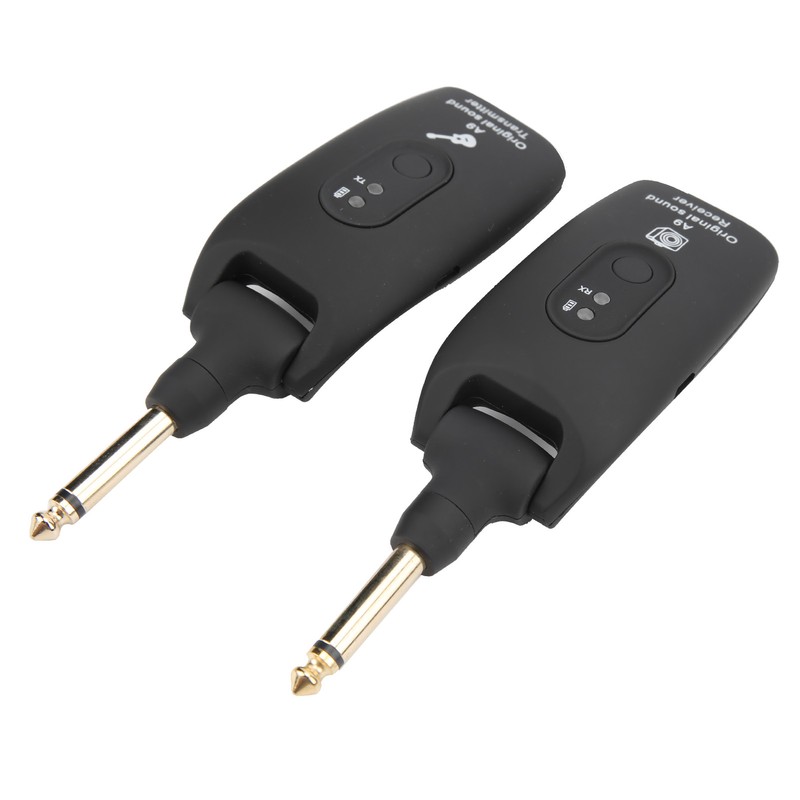 Guitar Transmitter Receiver Wireless System A9 2.4GHz USB Cable Musical