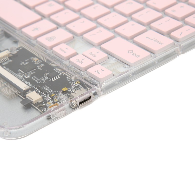 Wireless Bluetooth Keyboard Multifunctional Acrylic Keyboard for Windows for Android