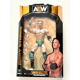 AEW Unmatched Unrivaled Luminaries Collection Wrestling Action Figure (Choose Wrestler) (Ricky Starks)