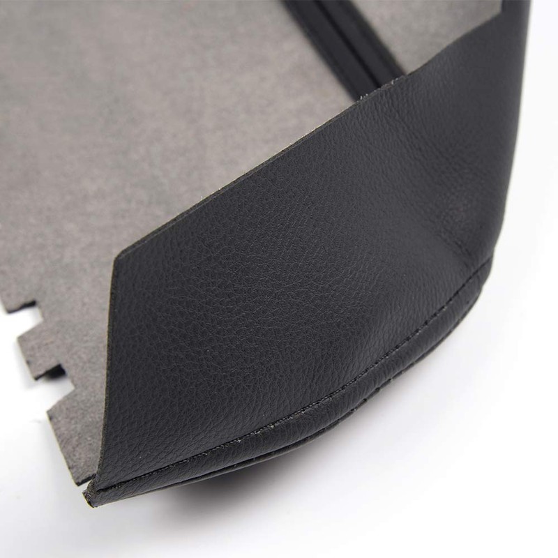 G-PLUS Black Leather Front Door Panel Center Consoles Armrest Cover