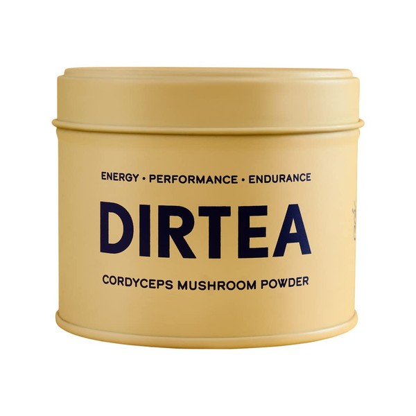 Dirtea Cordyceps Mushroom Powder for Energy, Performance & Endurance, 1