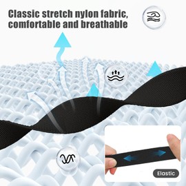 Anpzband Bicep Bands Compatible with Whoop 4.0, Sports Nylon Adjustable Breathable Replacement Band for Whoop 3.0/4.0, Fitness Bands for Health,Fitness&Activity Tracker