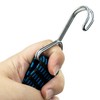 Adjustable Flat Bungee Cords with Hooks, Bungee Straps with Anti-Rust