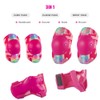 3 in 1 Kids Protective Gear Set Knee Pads Elbow