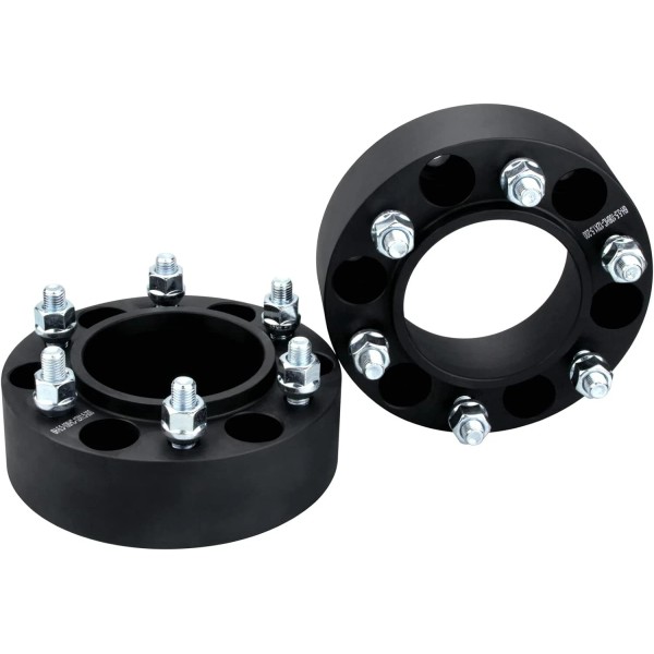 Unbranded 2pc 6x5.5 Hubcentric Wheel Spacers 2 Inch 12x1.5 Studs