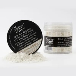 Natürliches Badesalz mit ätherischen Ölen – erfrischend, revitalisierend und aromatherapeutisch (500 g) (Kokosnuss)