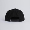 Coal Uniform Cap Hat, Black Flannel