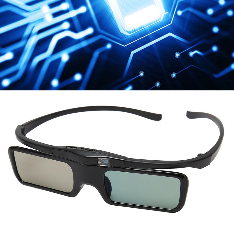 DLP 3D Glasses HD Lens 1080P Active Shutter Glasses, Wearable