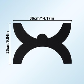 10pcs Precut Kinesiology Tape for Ankle, Breathable & Waterproof Kinesiology Athletic Tape Enhance Elastic Sports Muscle Sticker Patch for Ankle Ligament Support and Stability