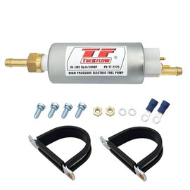 Trexflow TF 2225 Fuel Pump 45 GPH 60 Psi IN LINE Pump up to 500HP Ignition 2225 High Pressure fuel pump