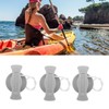 Tbest Inflatable Boat Air Plug, 3-Piece Inflatable Boat Valve, Professional