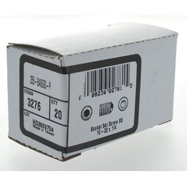 The Hillman Group 3276 10-32 x 1/4-Inch Stainless Socket Head Set Screw, 20-Pack