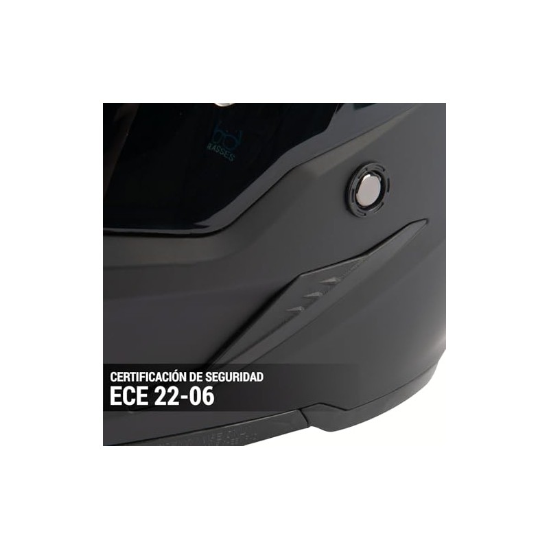 Joe Rocket Casco Integral RKT 240 Solid Negro Mate ECE