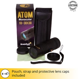 Levenhuk Atom 10–30x30 High Power Zoom Monocular