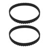 ECSiNG 2Pcs 10-Inch 50 Tooth Drive Belt 3/8 Inch Wide