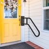 SELEWARE Heavy Duty Wall Mount Handrails for Indoor Outdoor 1-3